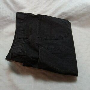 Vision Collection jeans style pants size 30 Black with fine lines
